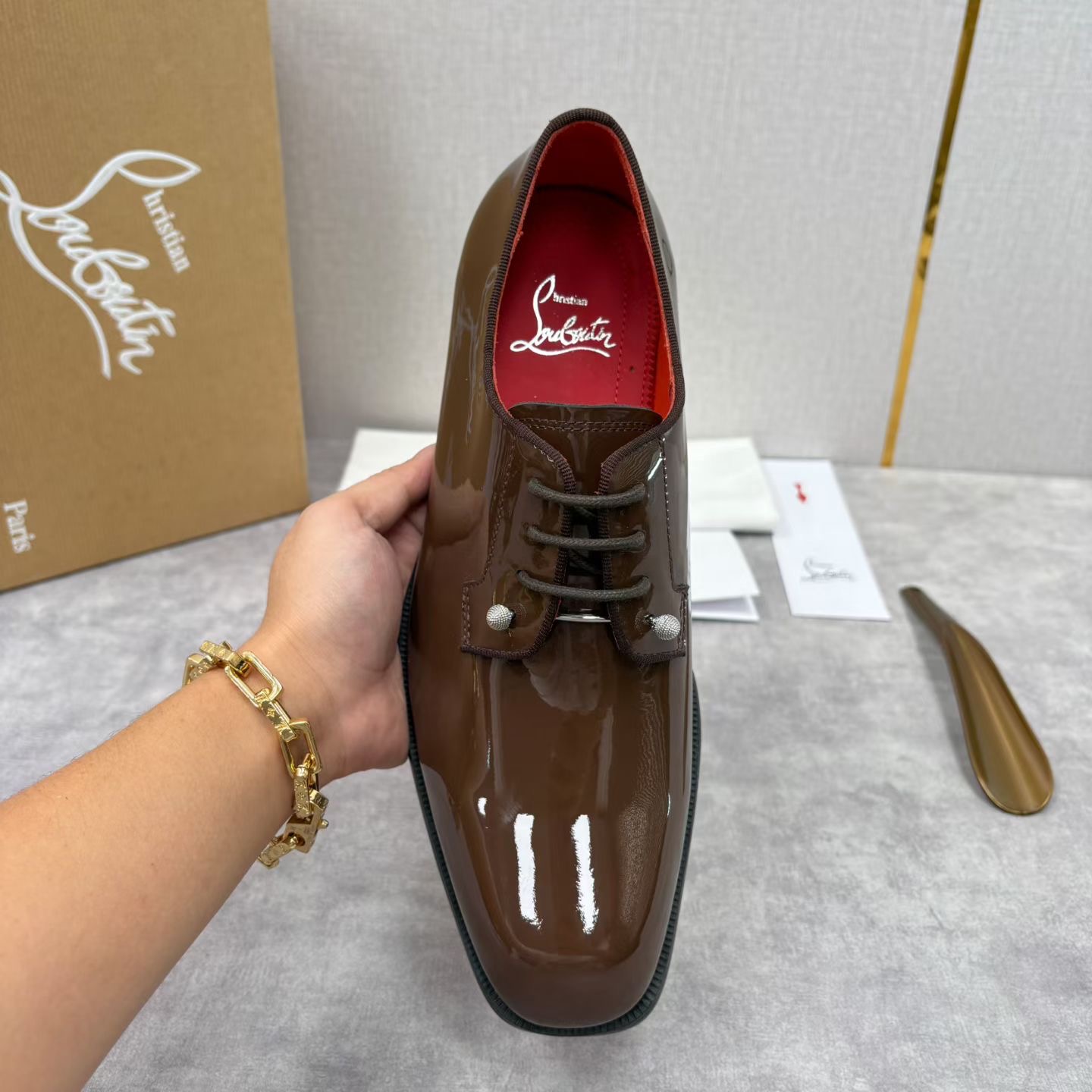 Cistian Louboutin shoe